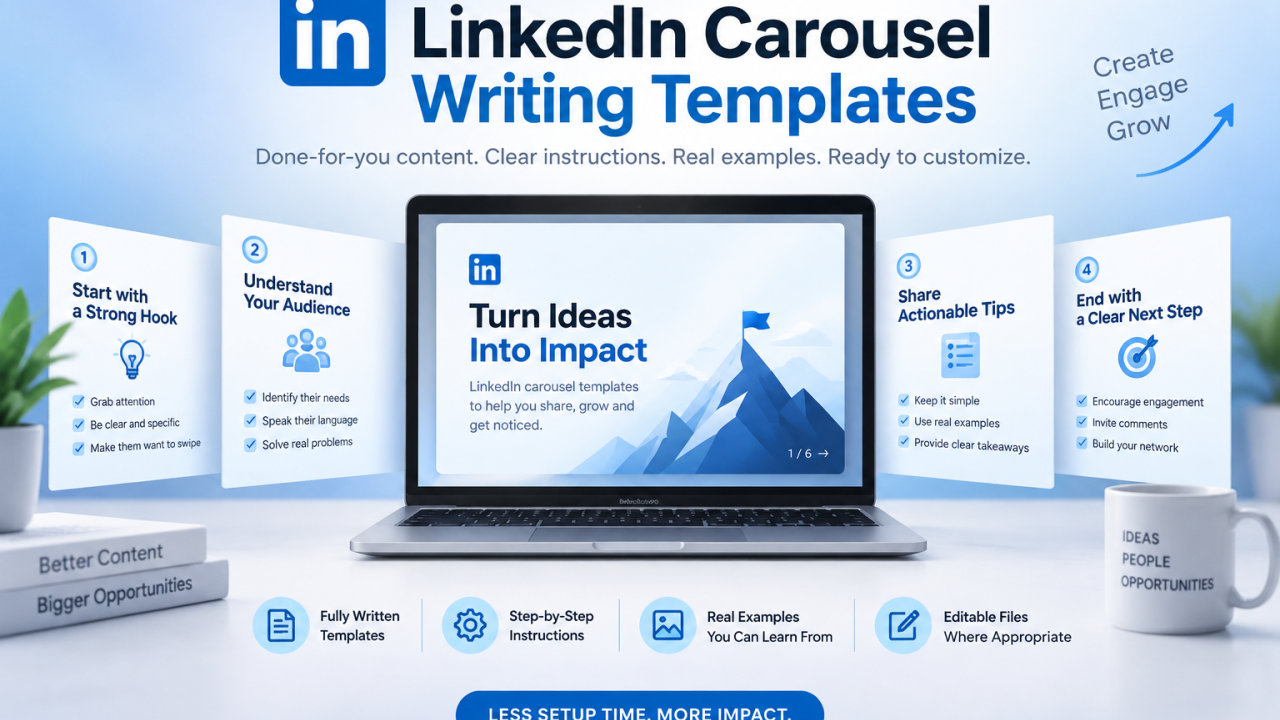 LinkedIn Carousel Writing Templates