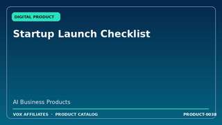 Startup Launch Checklist