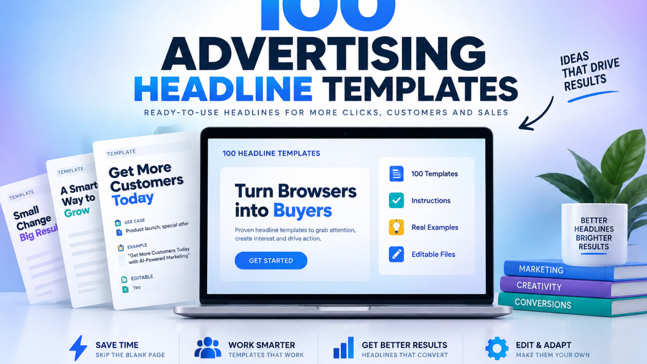 100 Advertising Headline Templates