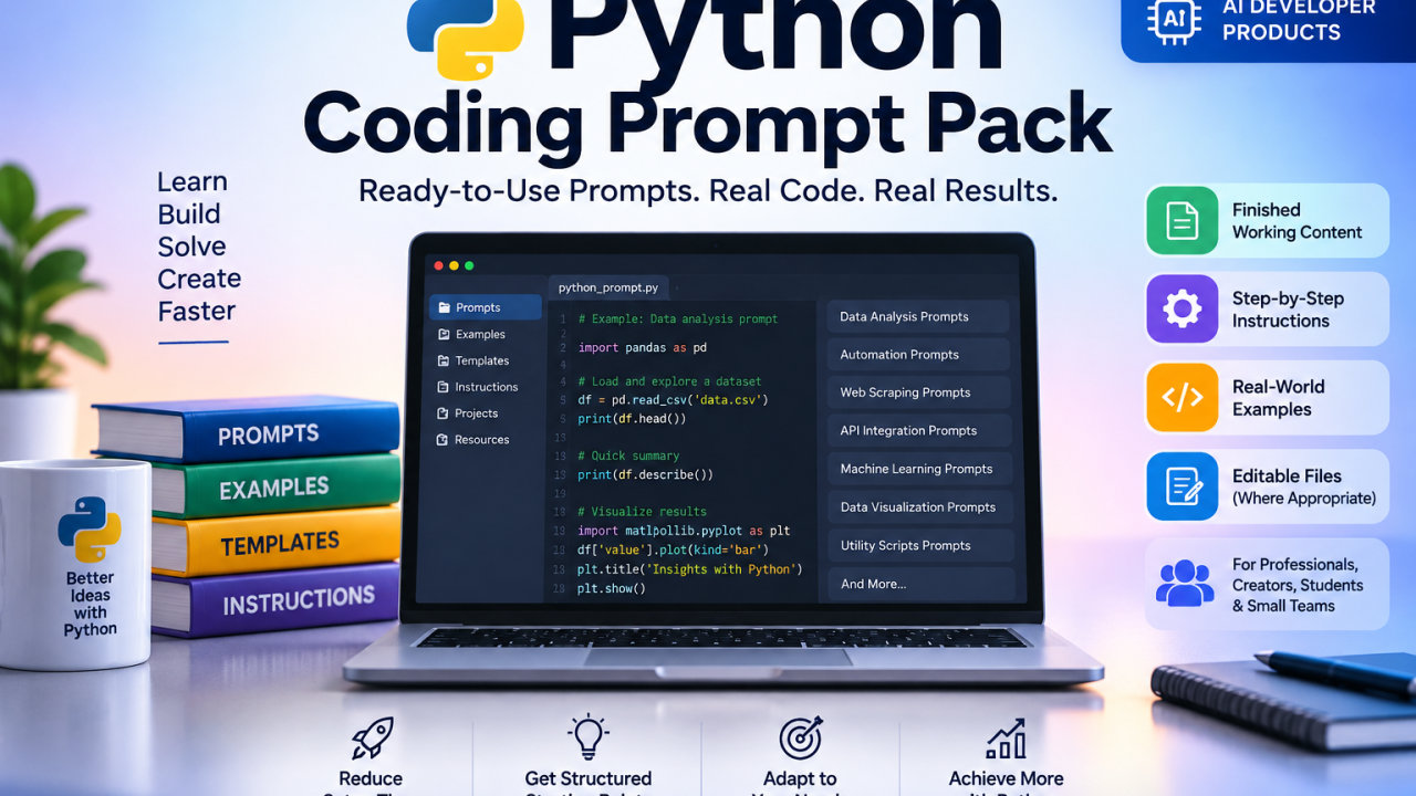 Python Coding Prompt Pack