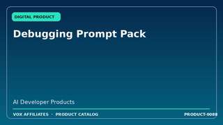 Debugging Prompt Pack