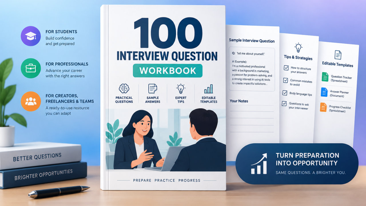 100 Interview Question Workbook