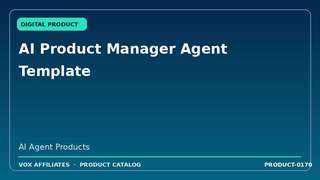 AI Product Manager Agent Template
