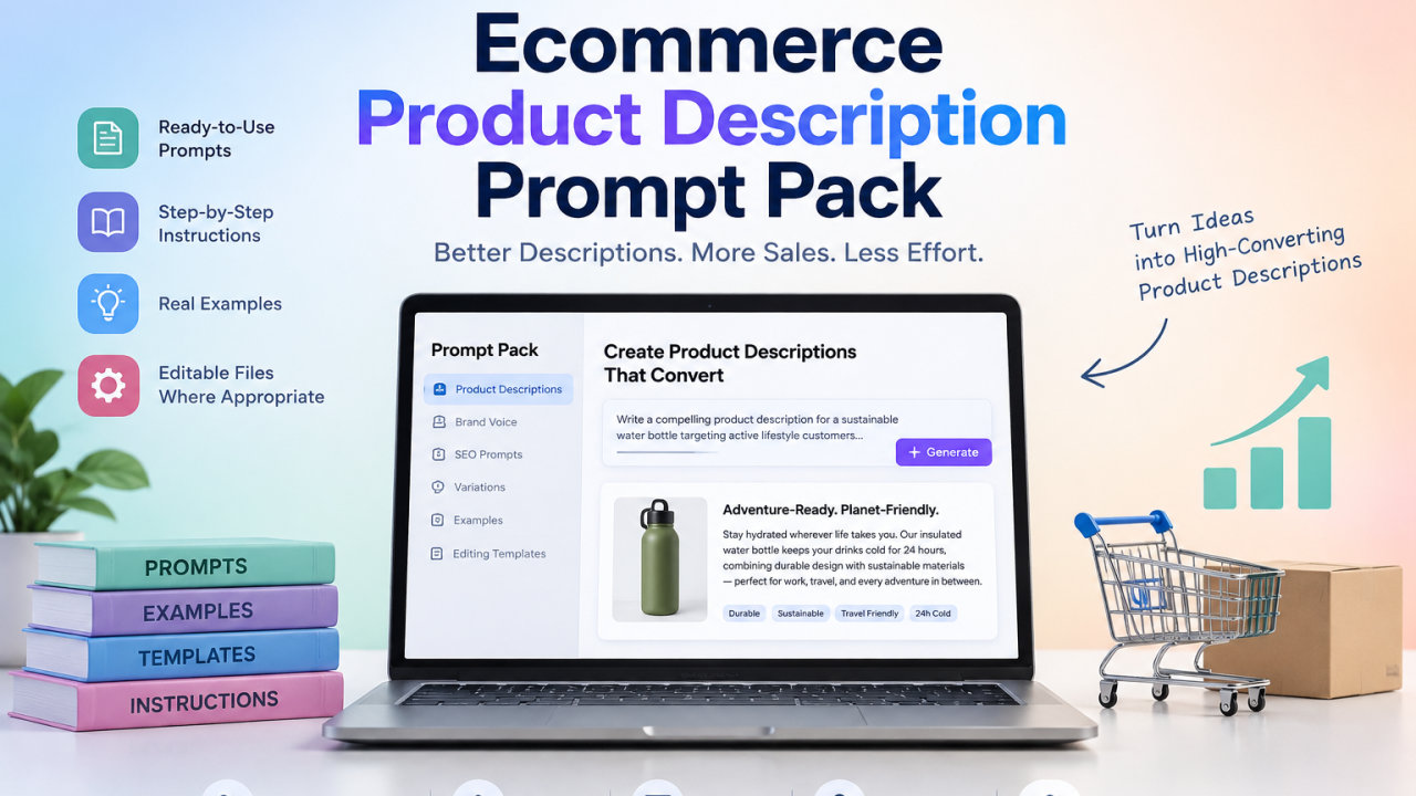 Ecommerce Product Description Prompt Pack