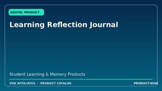 Learning Reflection Journal