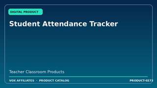 Student Attendance Tracker