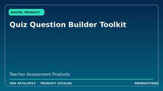 Quiz Question Builder Toolkit