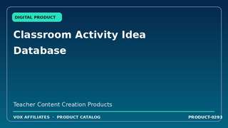 Classroom Activity Idea Database