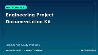 Engineering Project Documentation Kit