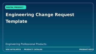 Engineering Change Request Template