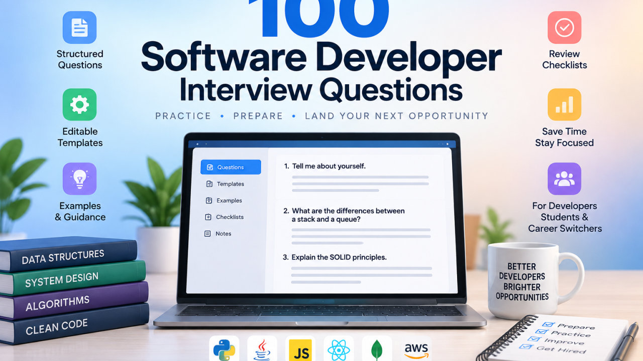 100 Software Developer Interview Questions