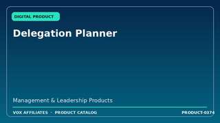 Delegation Planner