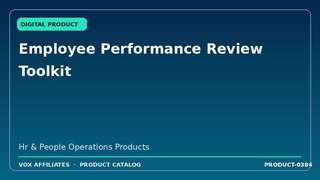 Employee Performance Review Toolkit