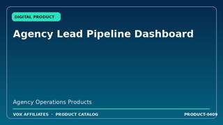 Agency Lead Pipeline Dashboard