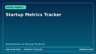 Startup Metrics Tracker