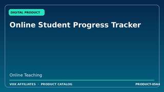 Online Student Progress Tracker