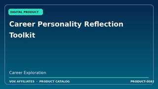Career Personality Reflection Toolkit
