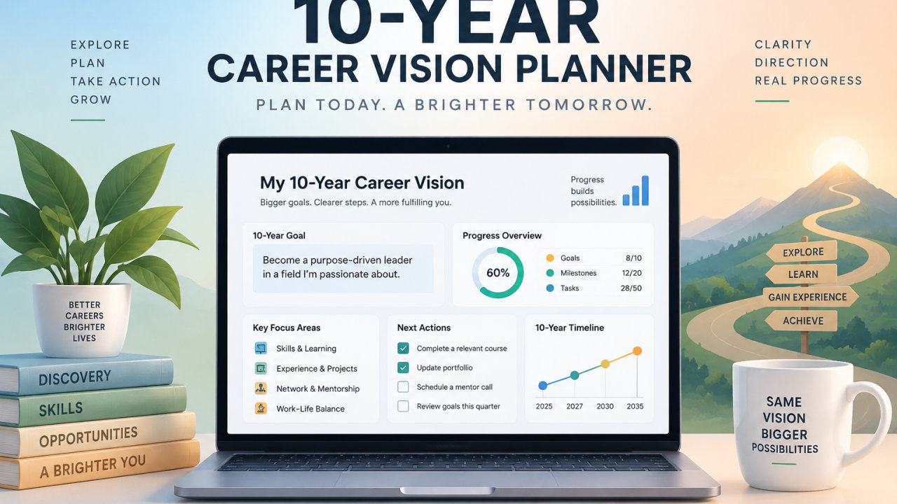 10-Year Career Vision Planner