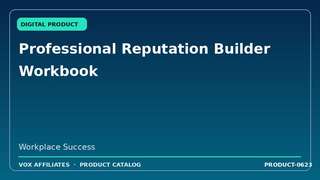 Professional Reputation Builder Workbook