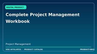 Complete Project Management Workbook