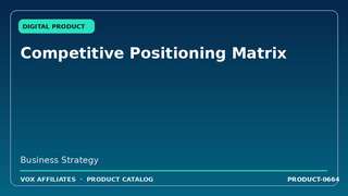 Competitive Positioning Matrix