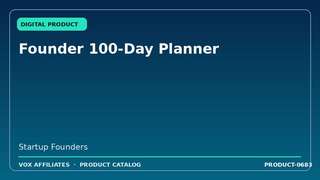 Founder 100-Day Planner