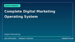 Complete Digital Marketing Operating System