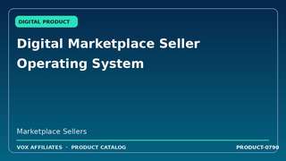 Digital Marketplace Seller Operating System