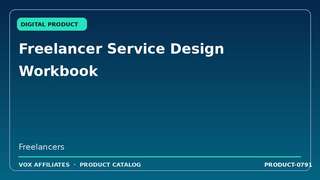 Freelancer Service Design Workbook