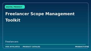 Freelancer Scope Management Toolkit