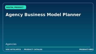 Agency Business Model Planner