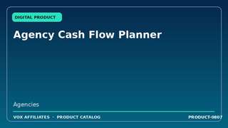 Agency Cash Flow Planner