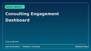 Consulting Engagement Dashboard