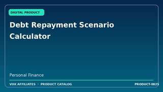 Debt Repayment Scenario Calculator