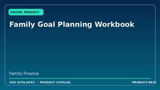 Family Goal Planning Workbook
