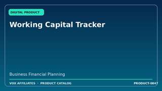 Working Capital Tracker