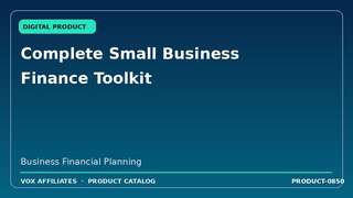 Complete Small Business Finance Toolkit