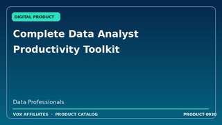 Complete Data Analyst Productivity Toolkit