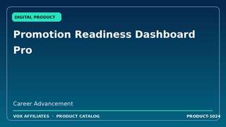 Promotion Readiness Dashboard Pro