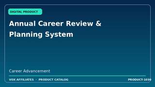Annual Career Review & Planning System