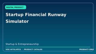 Startup Financial Runway Simulator