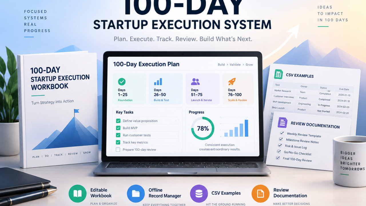 100-Day Startup Execution System