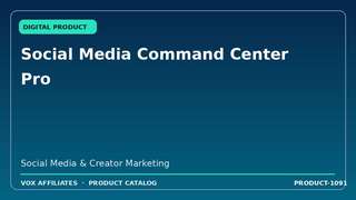 Social Media Command Center Pro