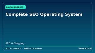 Complete SEO Operating System