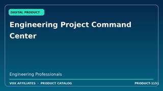 Engineering Project Command Center