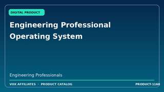 Engineering Professional Operating System