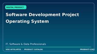 Software Development Project Operating System