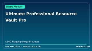 Ultimate Professional Resource Vault Pro