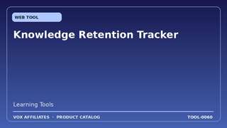 Knowledge Retention Tracker
