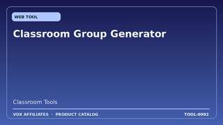 Classroom Group Generator